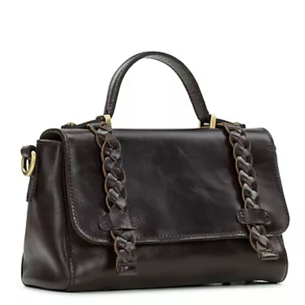 Patricia Nash Dakota Top Handle Leather Satchel NEW